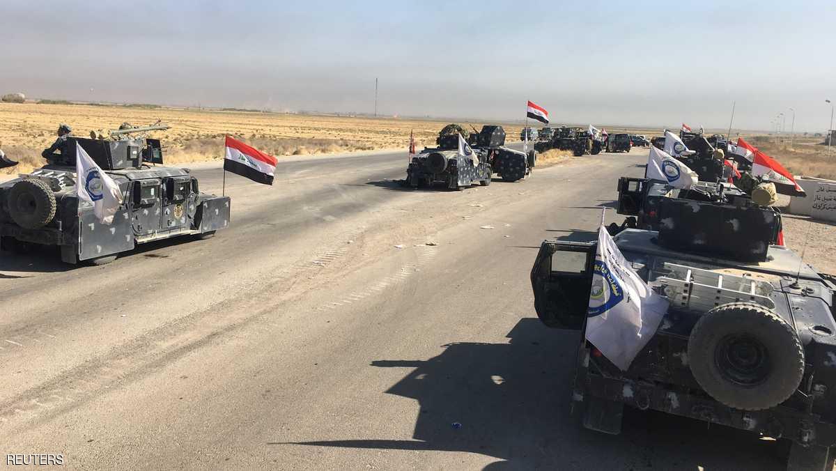 الاعلان عن نتائج العمليات العسكرية لتحرير الجزيرة العراقية الغربية من داعش