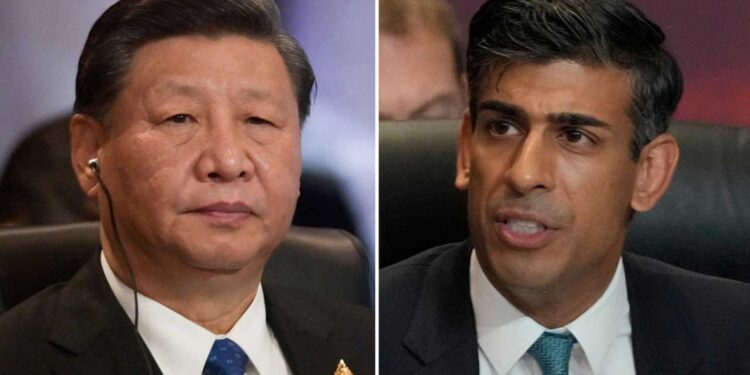 الغاء اللقاء بين الرئيس الصيني ورئيس الوزراء البريطاني