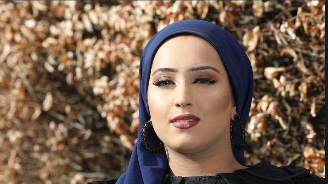 ماريا محمود… أول مسلمة محجبة مرشحة للفوز بملكة جمال بريطانيا
