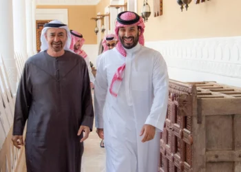 الامير محمد بن سلمان والشيخ محمد بن زايد يناقشان التطورات الإقليمية