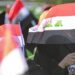 حريق كبير يلتهم مخيم النازحين شمالي العراق (فيديو)