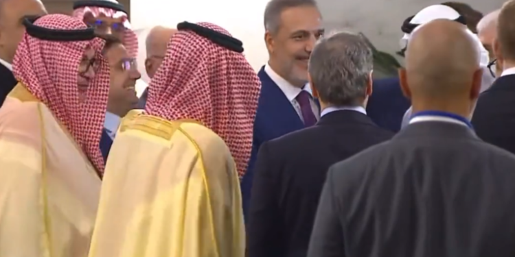 مصافحة الرئيس الإماراتي لوزير الداخلية السعودي في روما تثير تفاعلا (فيديو)