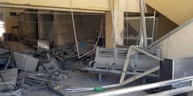 خلّف قتلى وجرحى.. قصف إسرائيلي يخرج مطار دمشق الدولي عن الخدمة