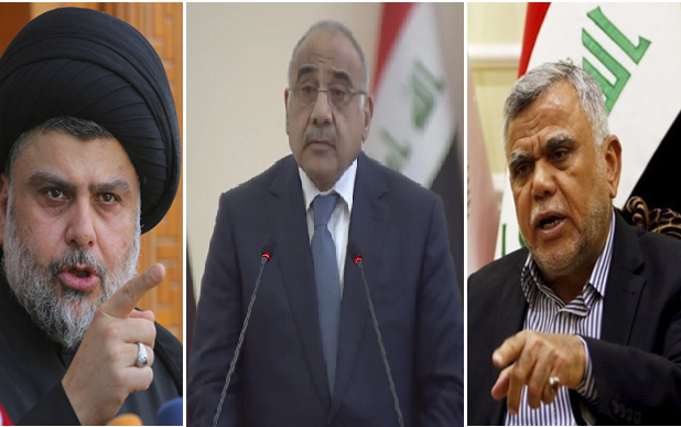 عاجل: عبد المهدي مخاطبا الصدر” اتفق مع العامري لتشكيل الحكومة وسأعلن استقالتي خلال ساعات