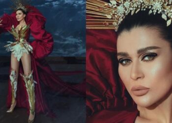 نادين الراسي تنتفض على الواقع بإطلالة المحارب