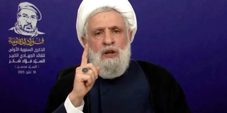 نعيم قاسم: سنخوض “معركة كربلائية” من اجل ابقاء سلاح المقاومة بايدينا