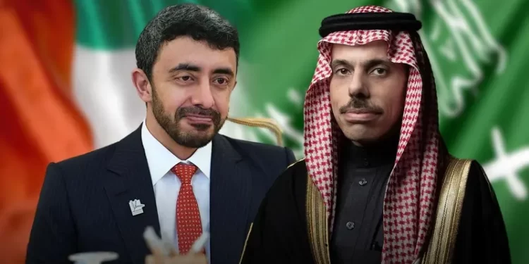 وزيرا خارجية السعودية والإمارات يؤكدان على الشراكة الاستراتيجية لدعم الأمن